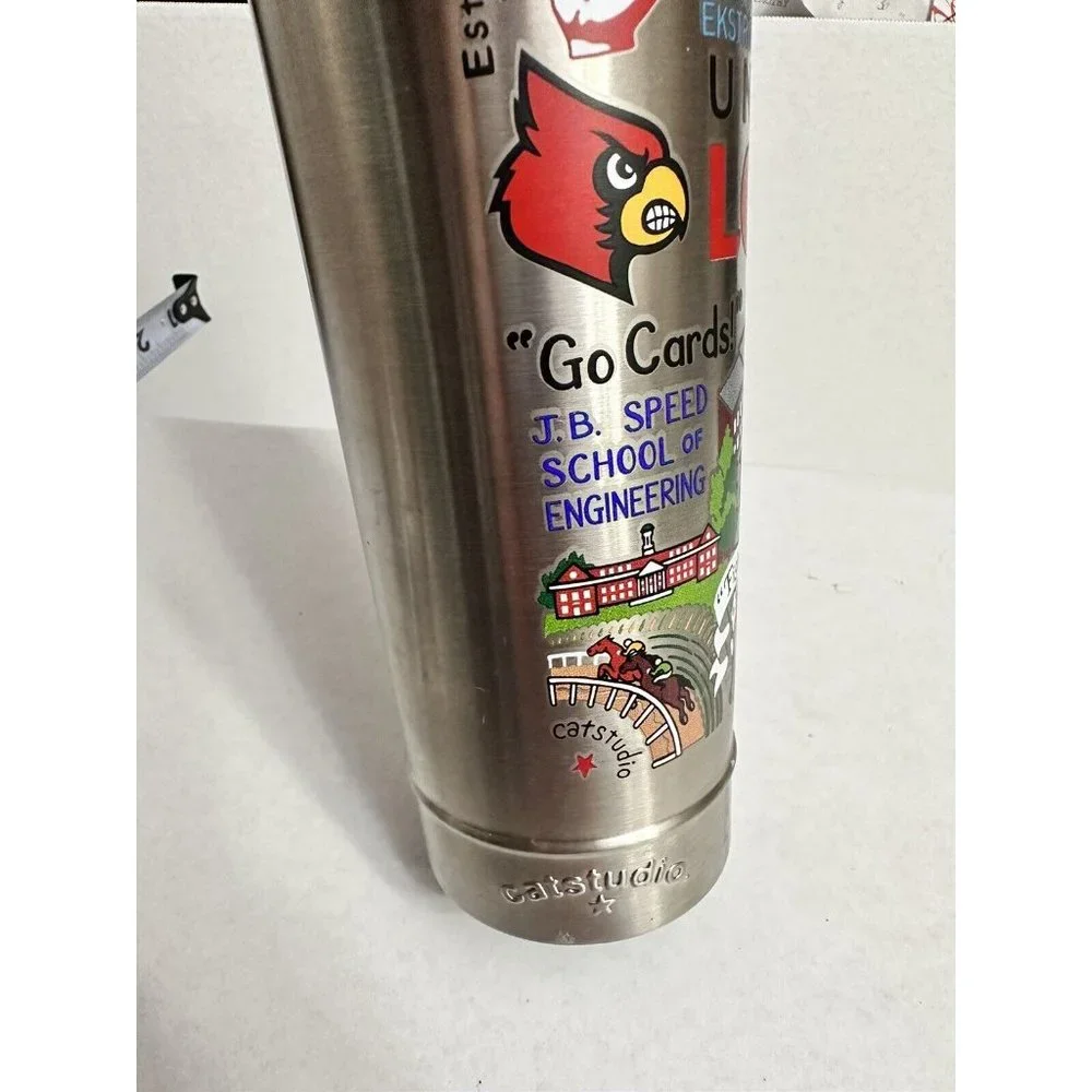 Catstudio University Of‎ Louisville Collegiate Landmarks Steel Tumbler 2017